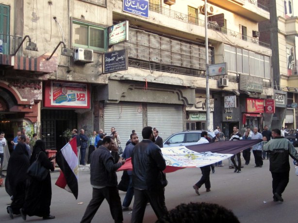 DOKKI, CAIRODec. 1, 2012 4 p.m. Morsi supporters 